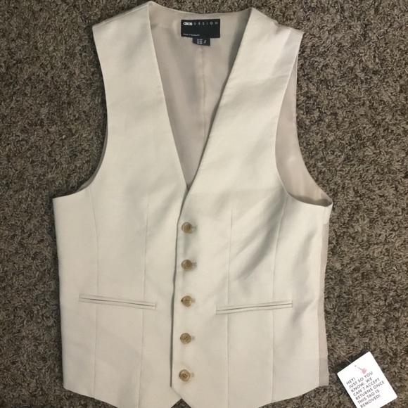 ASOS design Mens slim fit vest - Picture 5 of 5